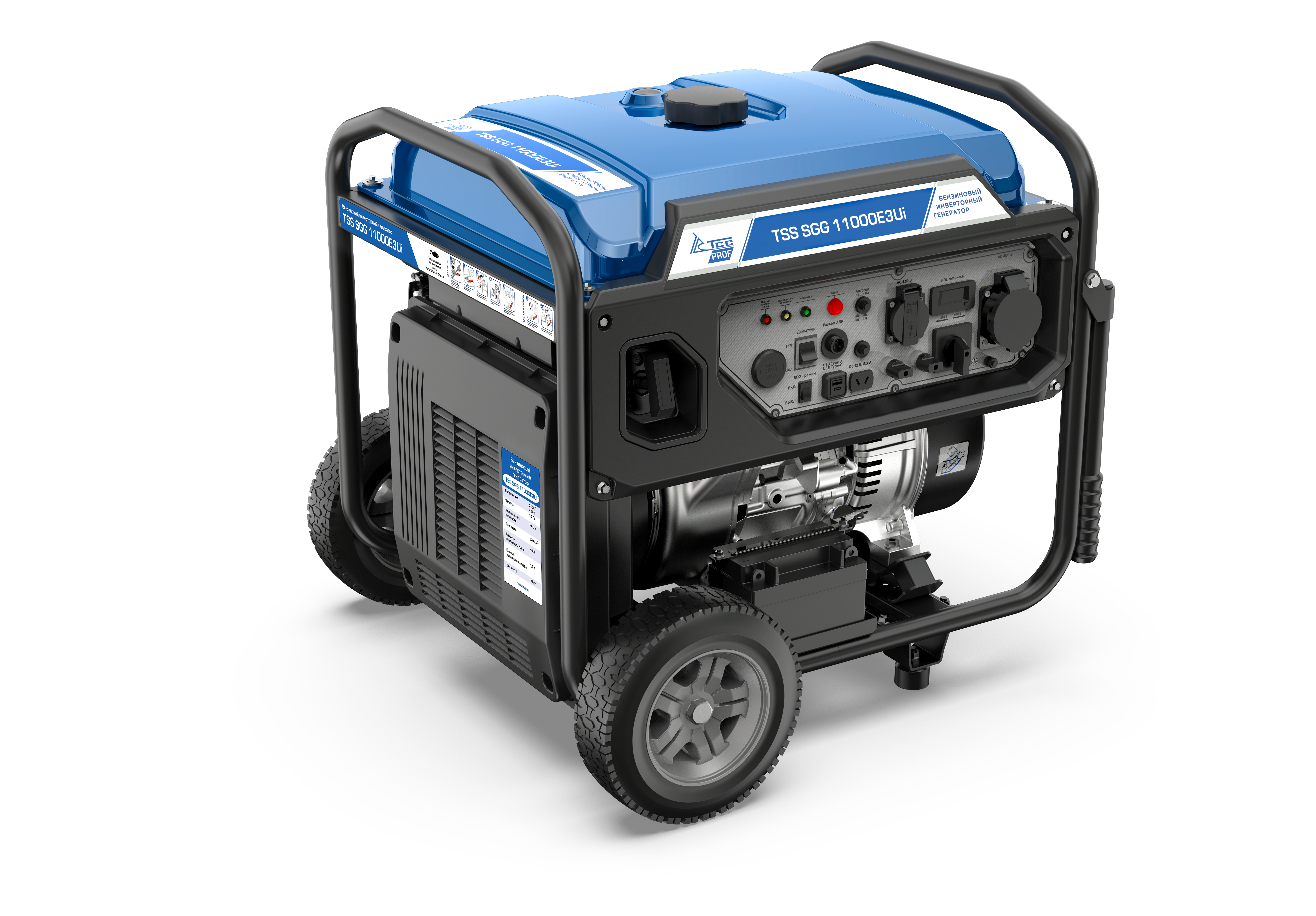 Бензогенератор инверторный TSS SGG 11000E3Ui