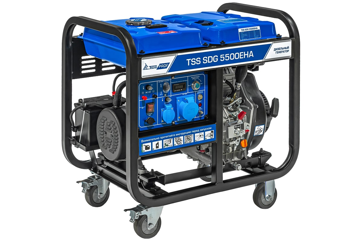 Дизель генератор TSS SDG 5500EHA