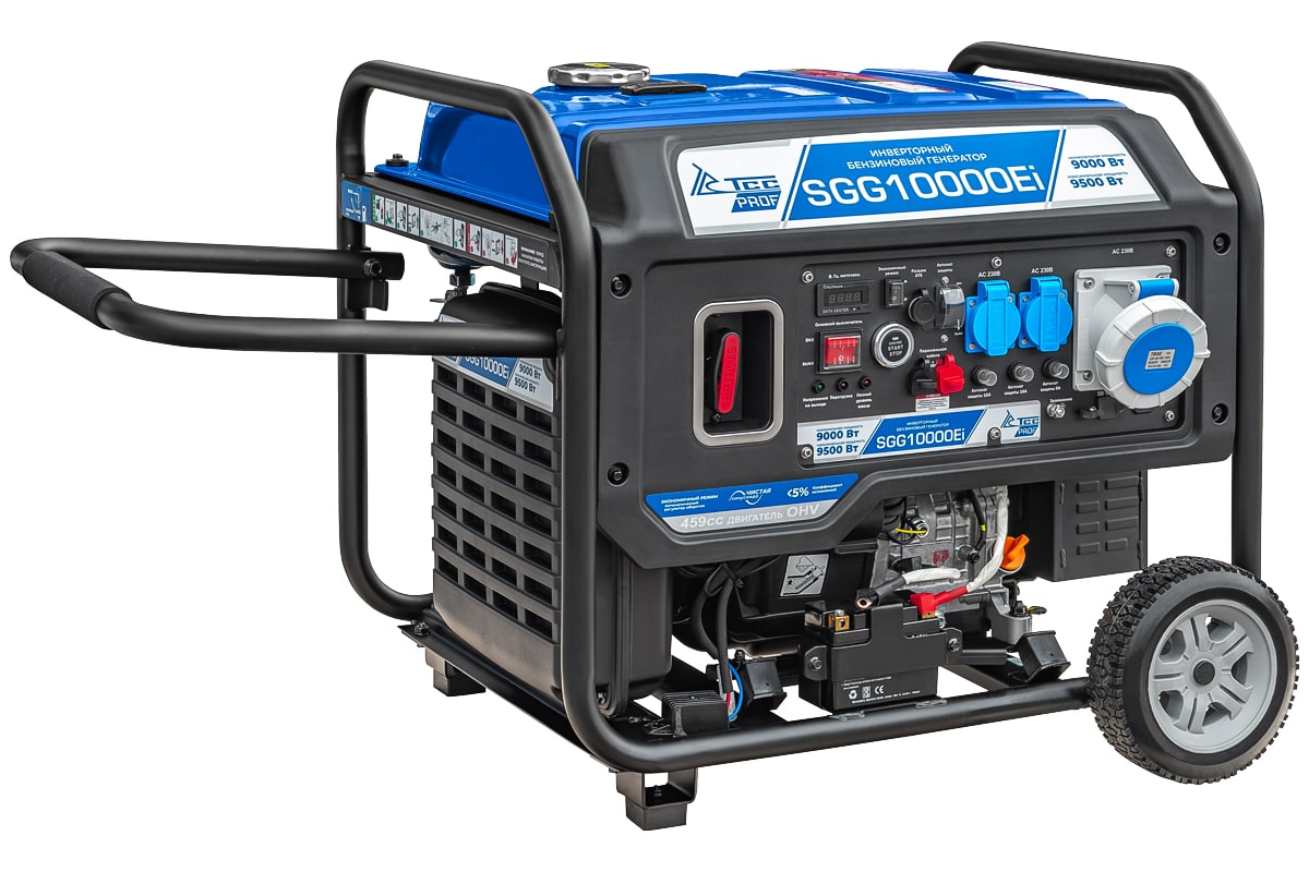 Бензогенератор инверторный SGG 10000Ei