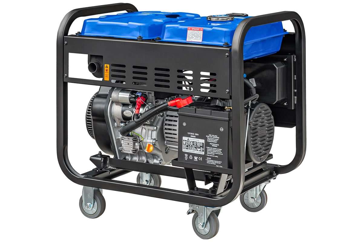 Дизель генератор TSS SDG 7500EH3A