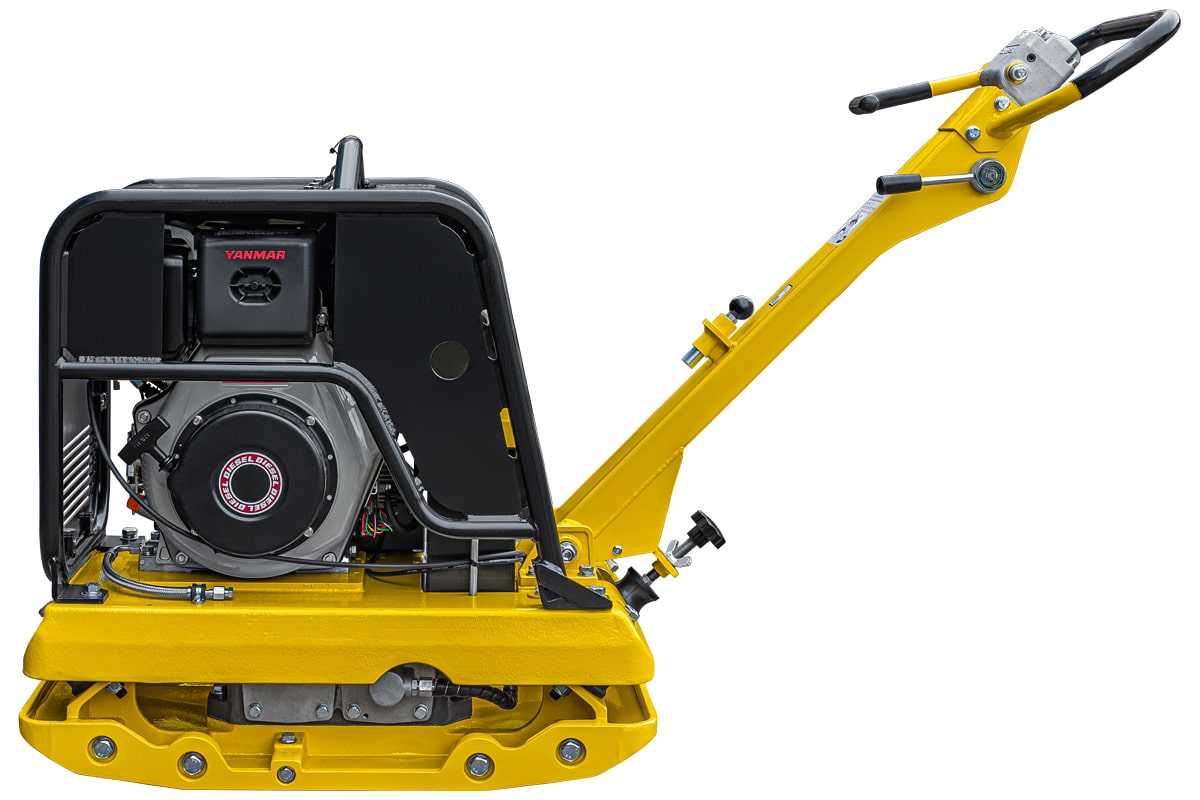 Виброплита реверсивная TSS-CP-350D (гидравлический привод, электростарт, АКБ)