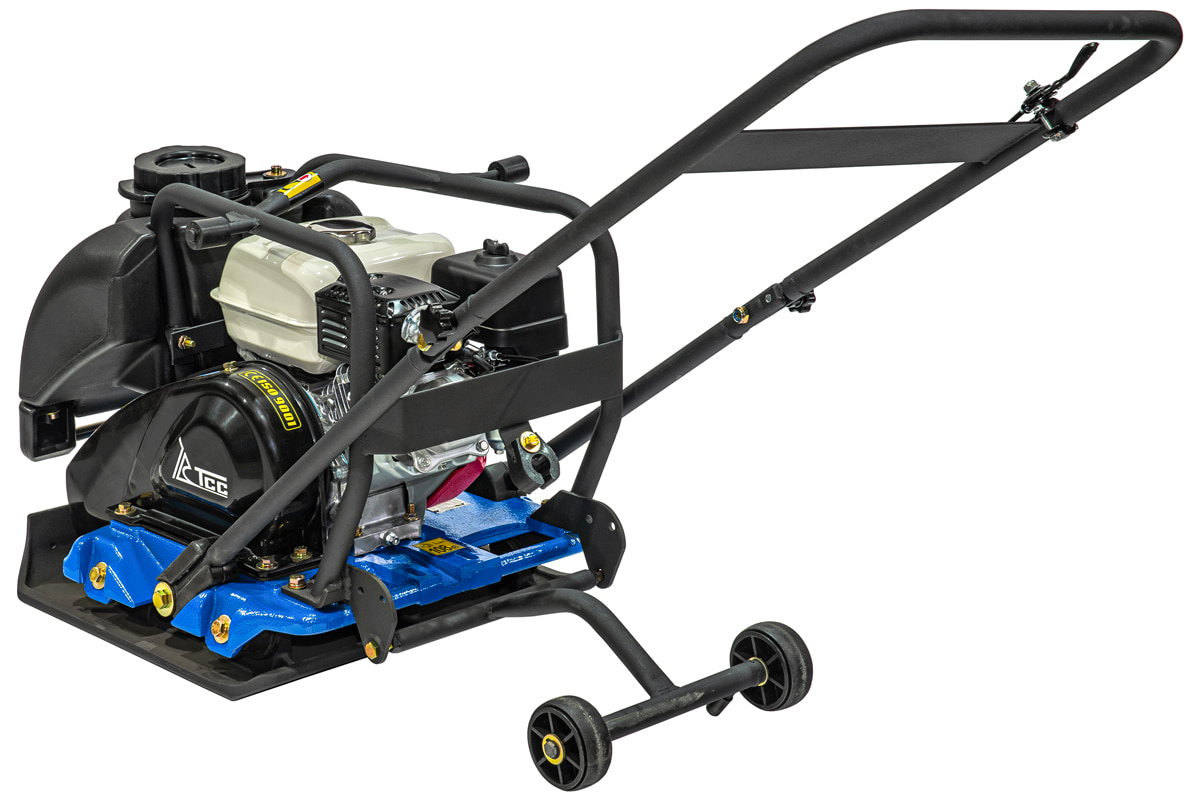 Виброплита TSS-WP100TH  (колесный комплект, бак)