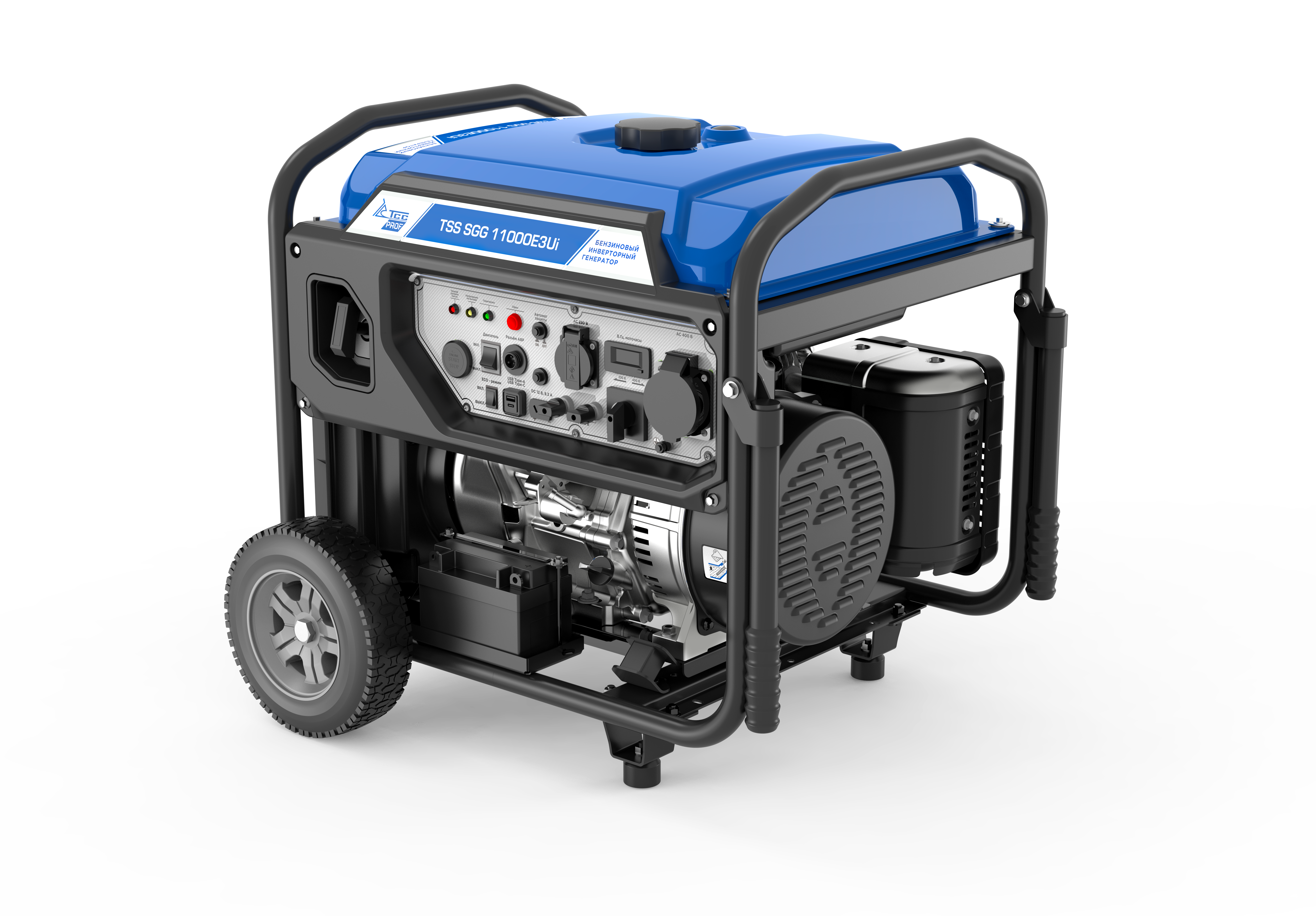 Бензогенератор инверторный TSS SGG 11000E3Ui