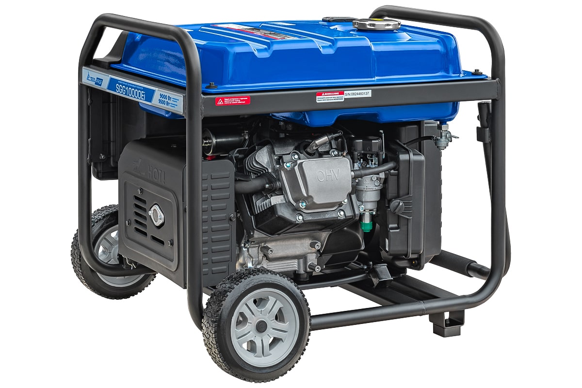 Бензогенератор инверторный SGG 10000Ei