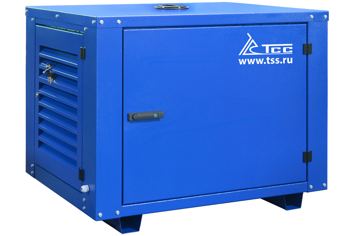 Бензогенератор TSS SGG 10000EHA  в кожухе МК