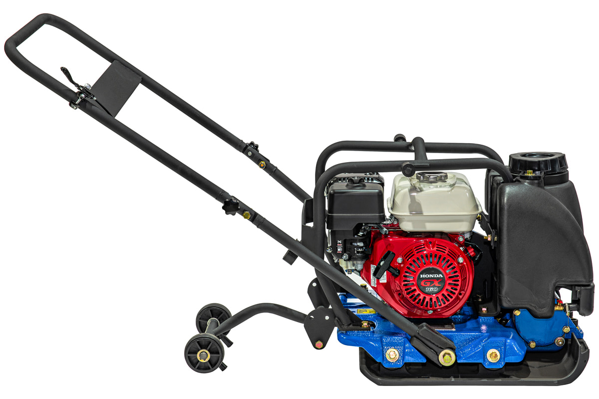 Виброплита TSS-WP100TH  (колесный комплект, бак)