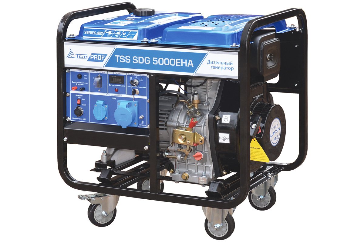 Дизель генератор TSS SDG 5500EHA