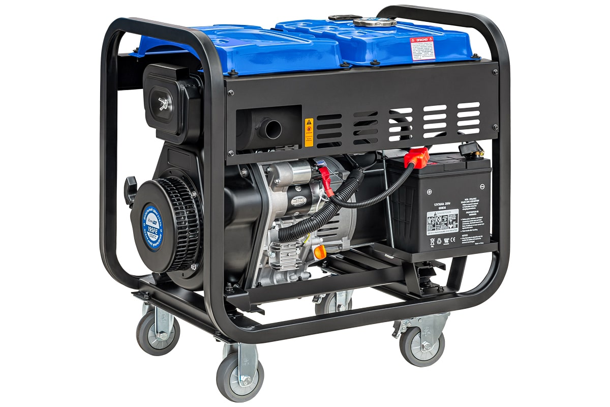 Дизель генератор TSS SDG 7500EH3A