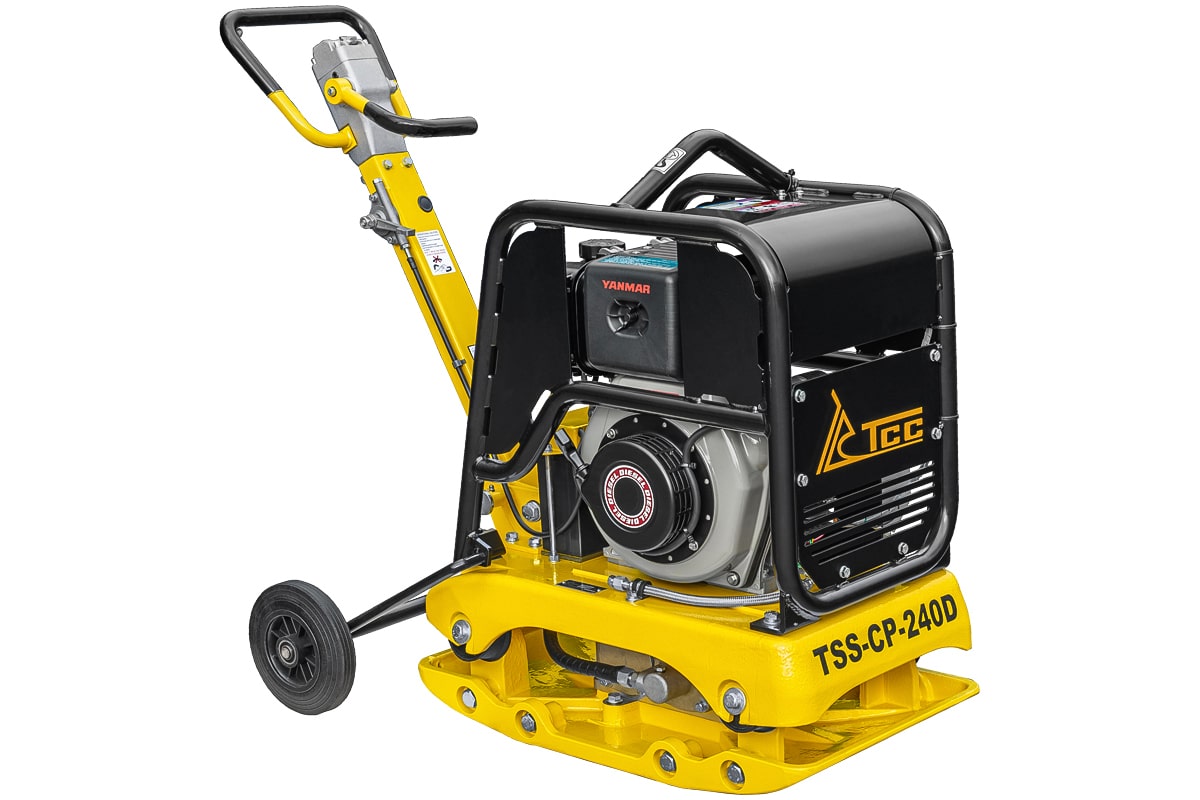 Виброплита реверсивная TSS-CP-240D (гидравлический привод, электростарт, АКБ)
