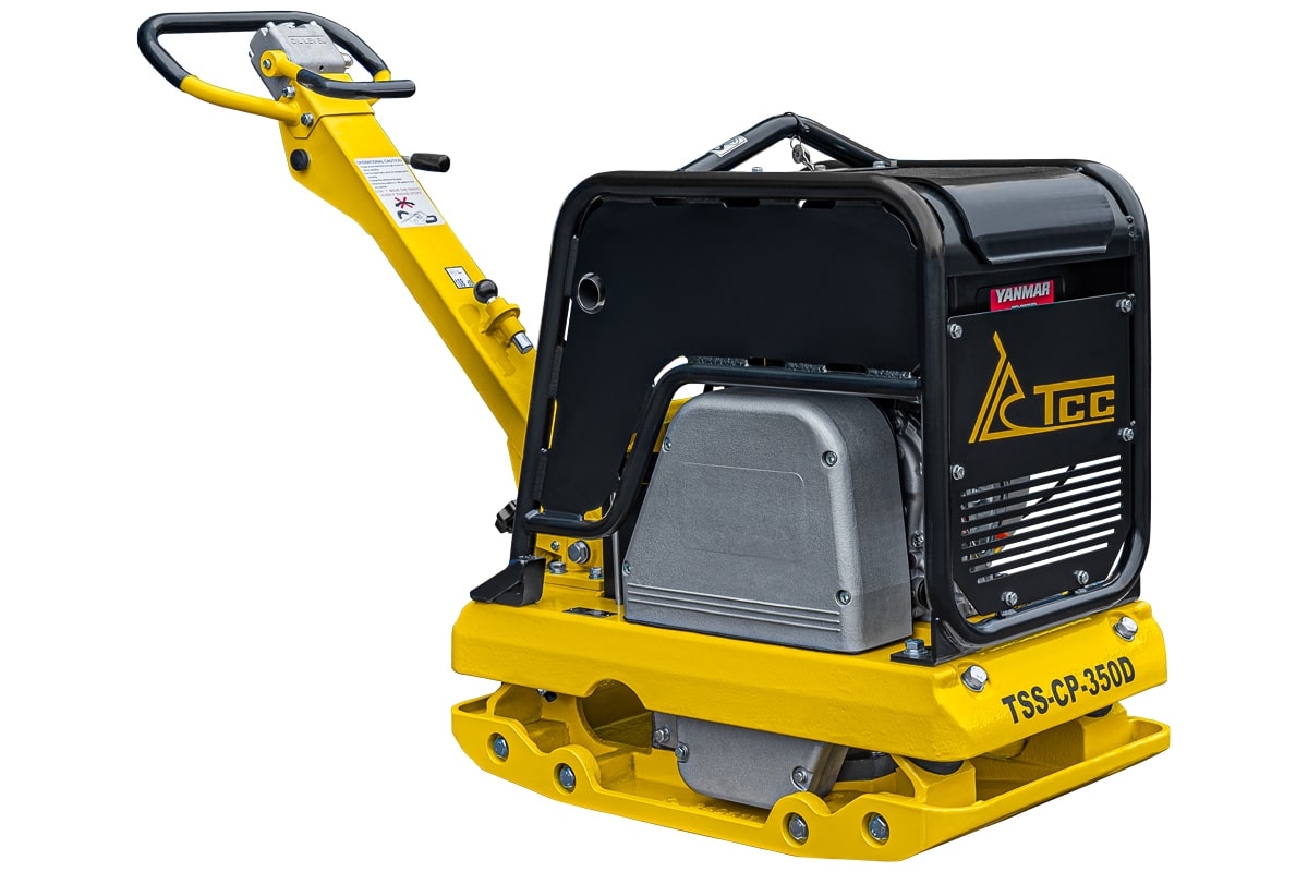 Виброплита реверсивная TSS-CP-350D (гидравлический привод, электростарт, АКБ)
