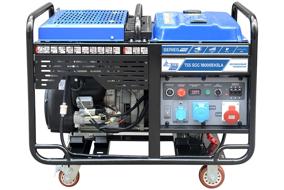 Бензогенератор TSS SGG 18000EH3LA  с АВР