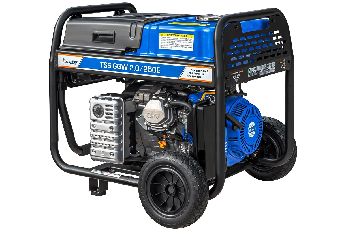 Бензиновый сварочный генератор TSS PROF GGW 2.0/250E