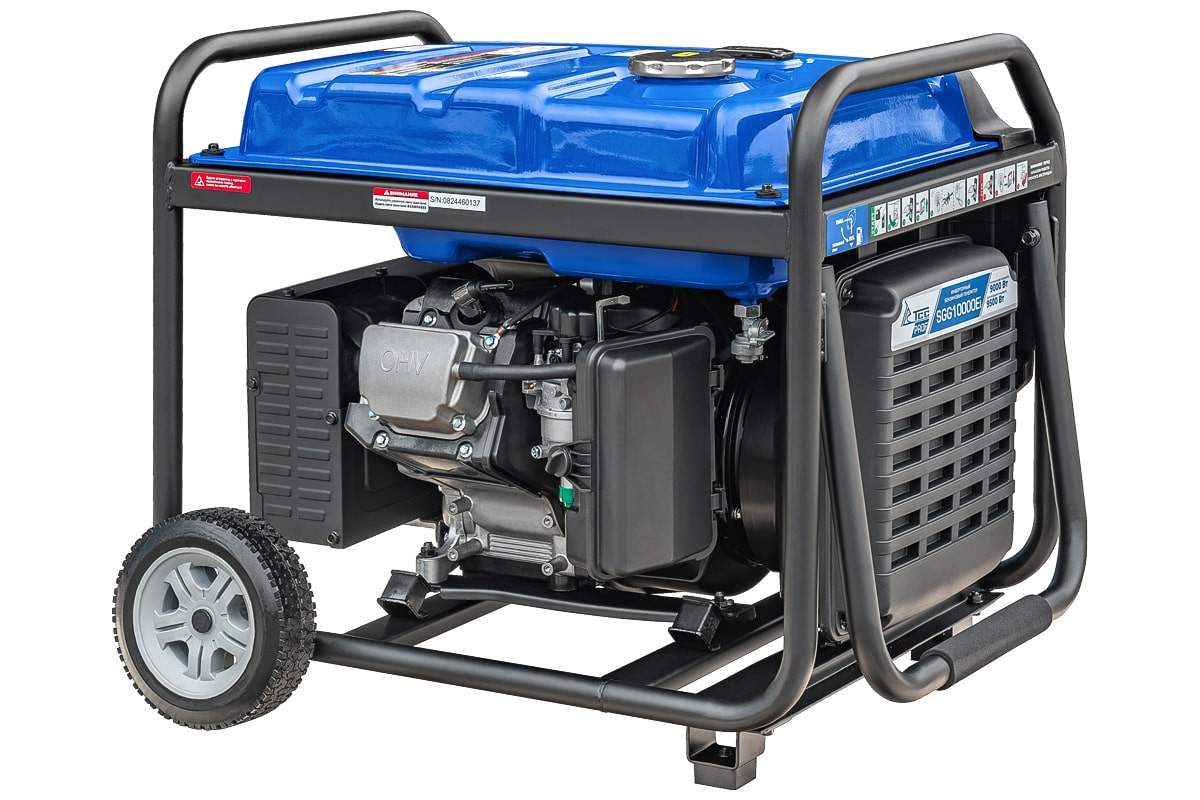 Бензогенератор инверторный SGG 10000Ei