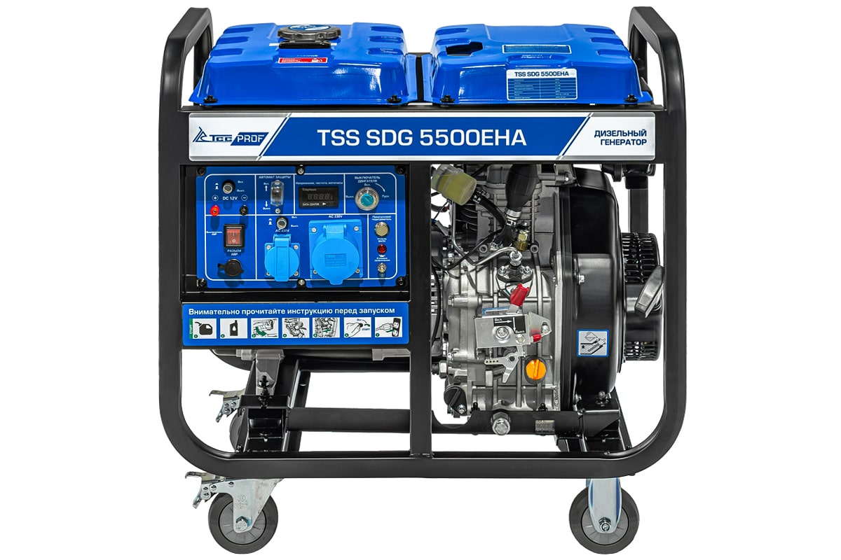 Дизель генератор TSS SDG 5500EHA