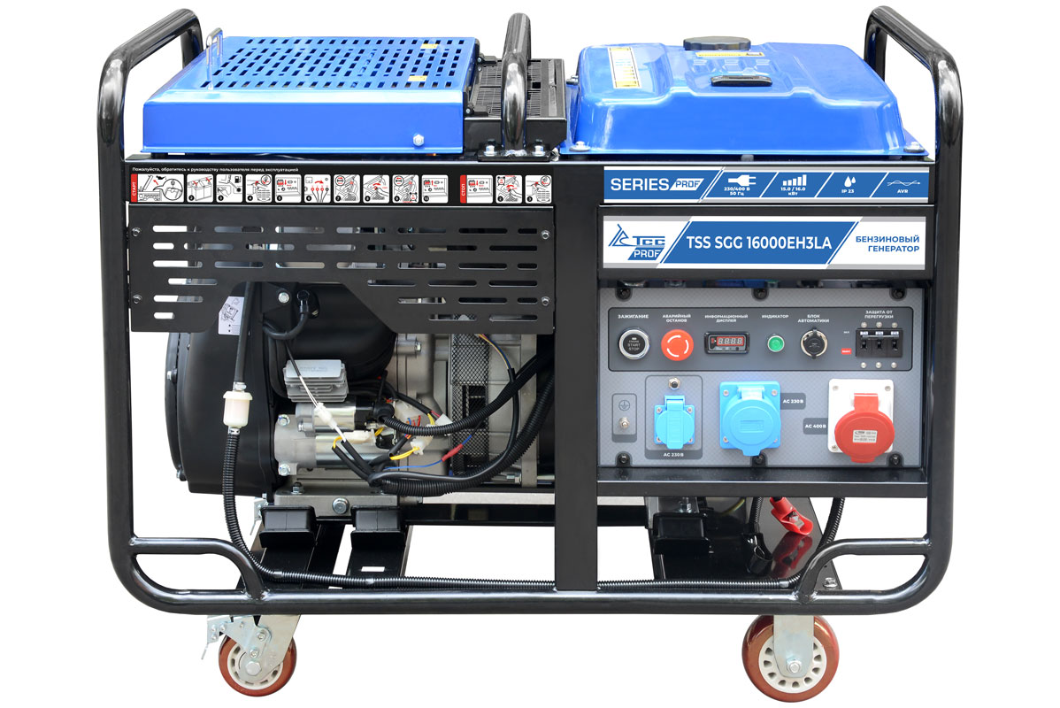 Бензогенератор TSS SGG 16000EH3LA  с АВР
