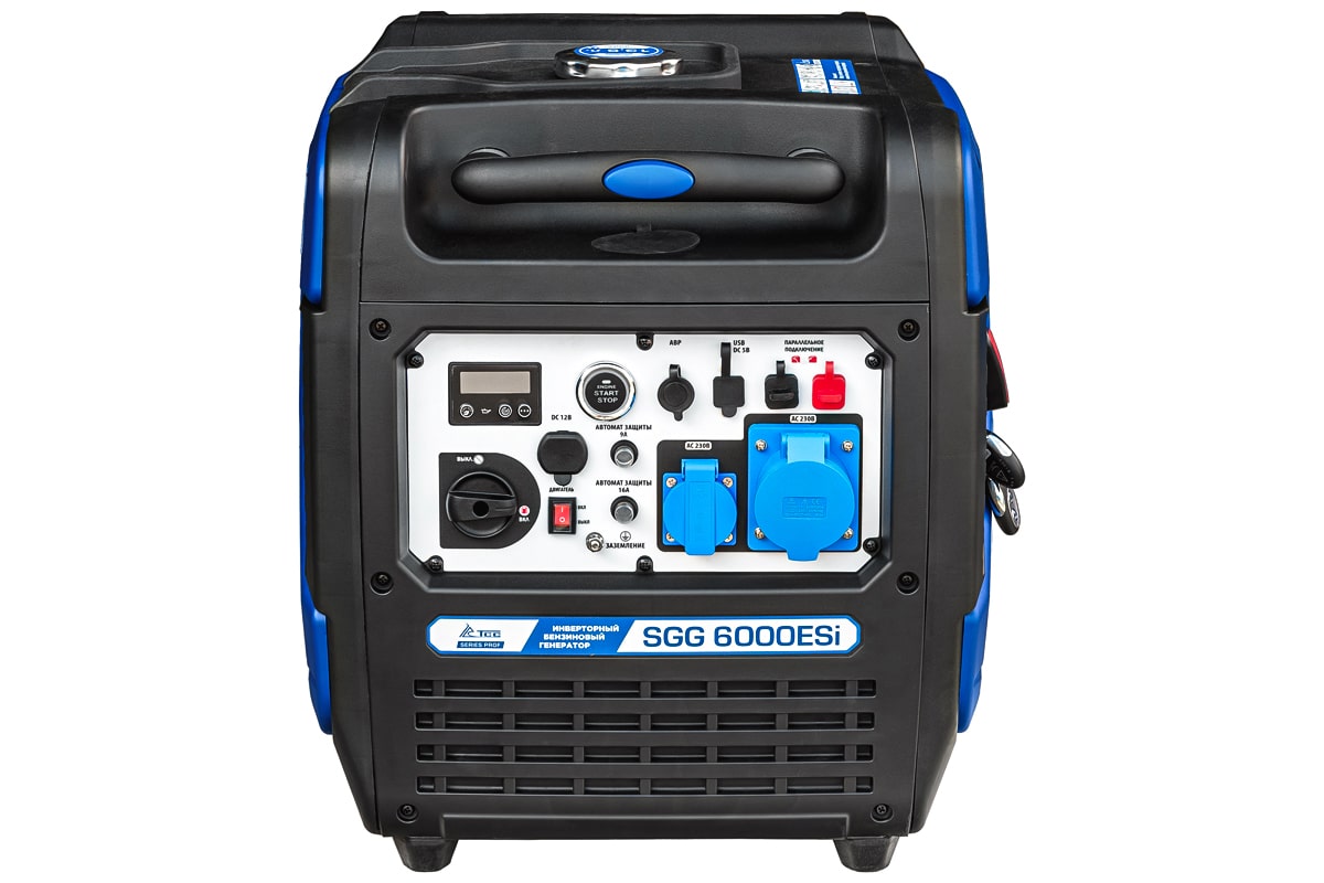 Бензогенератор инверторный SGG 6000ESi