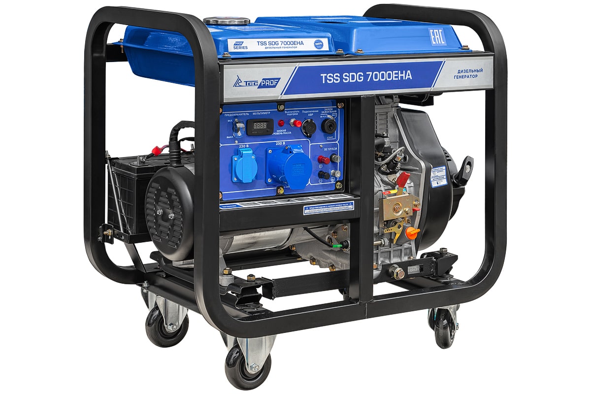 Дизель генератор TSS SDG 7000EHA с АВР