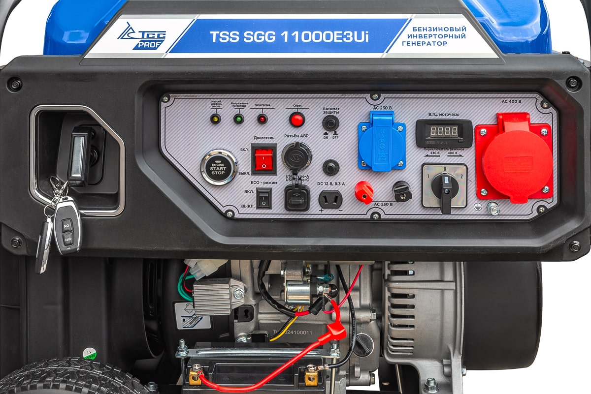 Бензогенератор инверторный TSS SGG 11000E3Ui