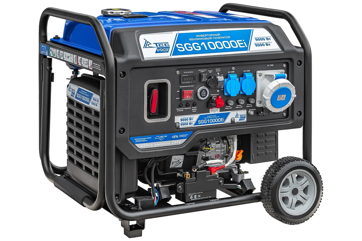 Бензогенератор инверторный SGG 10000Ei