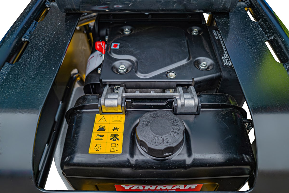 Виброплита реверсивная TSS-CP-350D (гидравлический привод, электростарт, АКБ)