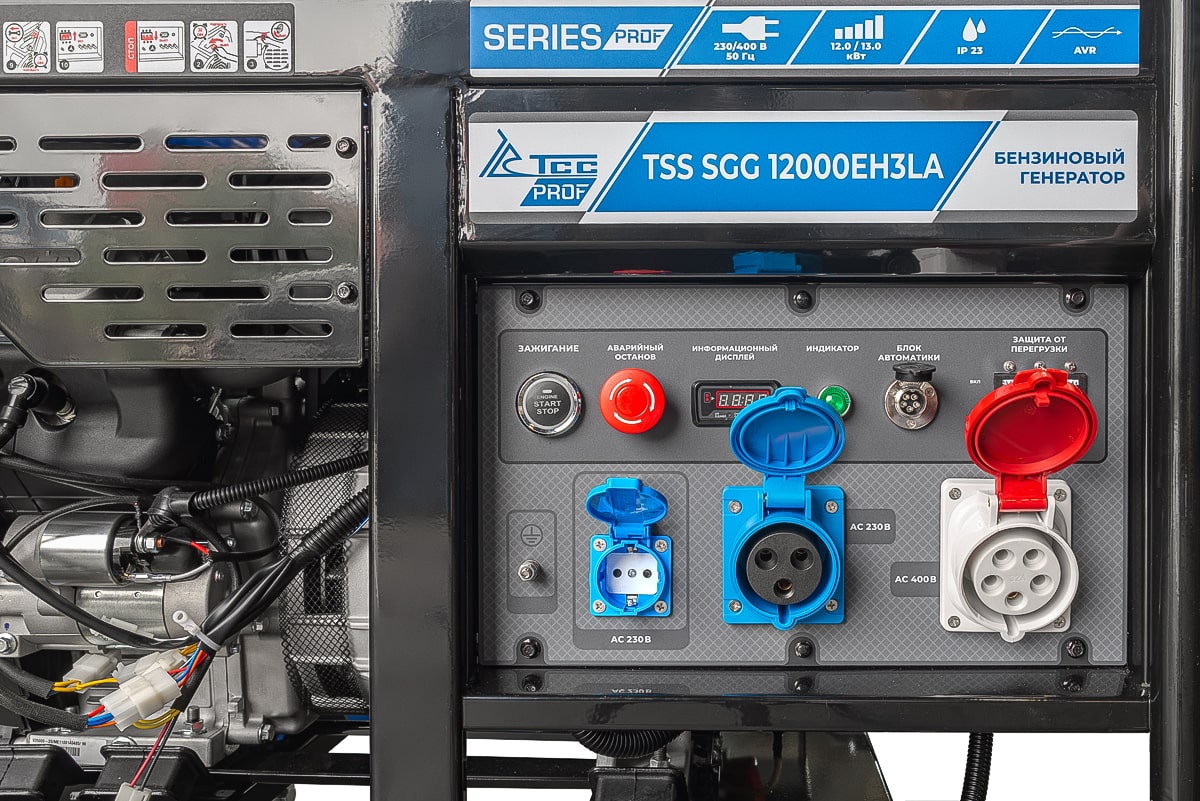 Бензогенератор TSS SGG 12000EH3LA