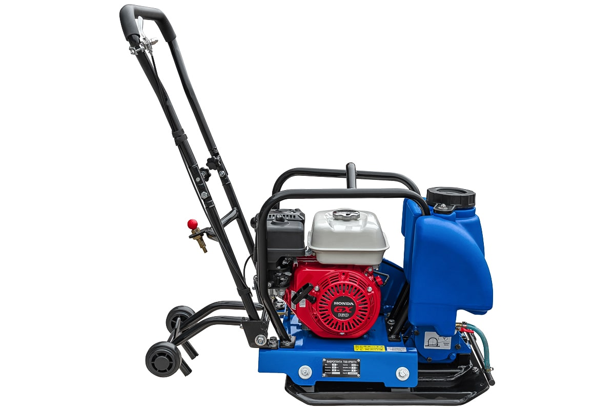 Виброплита TSS-VP90TH (колесный комплект, бак)