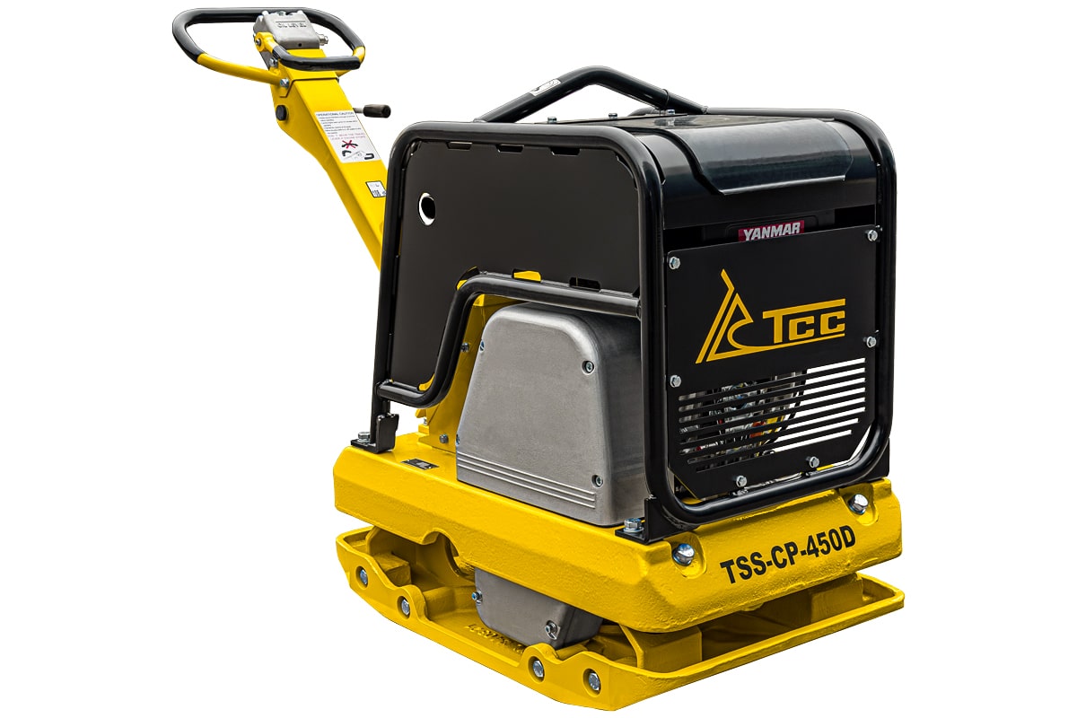 Виброплита реверсивная TSS-CP-450D (гидравлический привод, электростарт, АКБ)