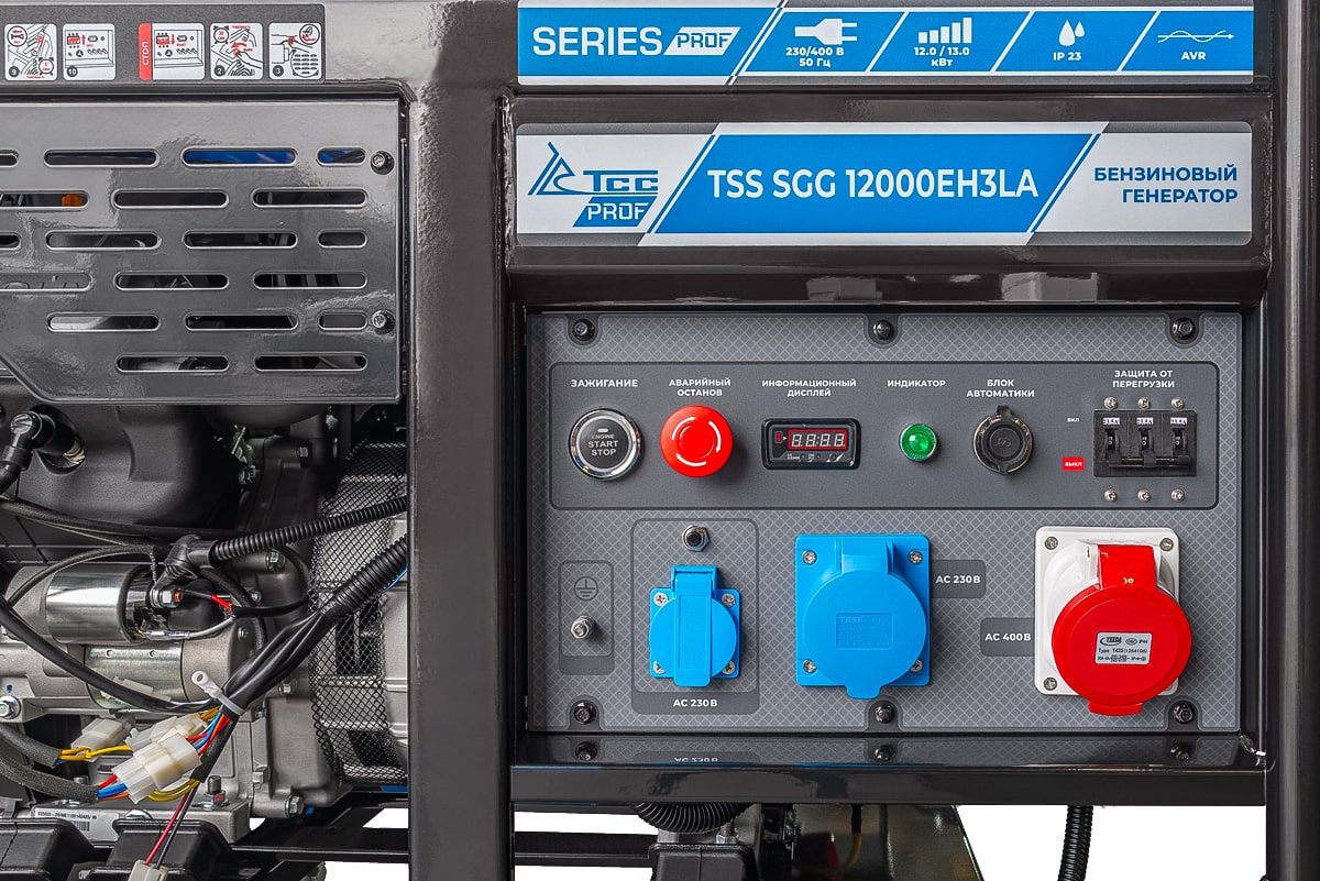 Бензогенератор TSS SGG 12000EH3LA