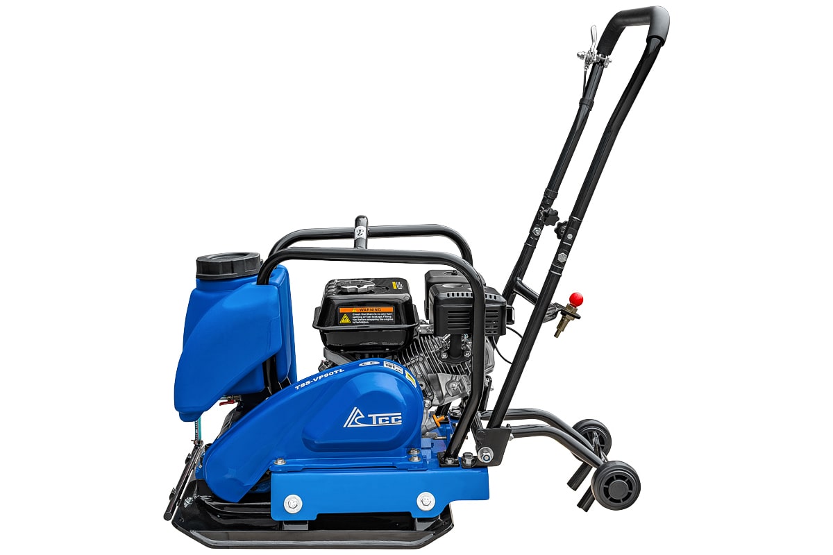 Виброплита TSS-VP90TL (колесный комплект, бак)