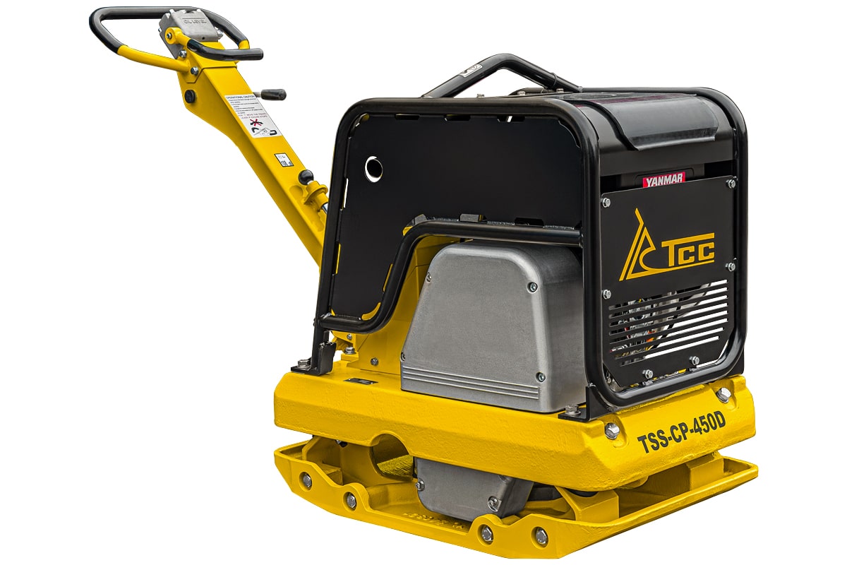 Виброплита реверсивная TSS-CP-450D (гидравлический привод, электростарт, АКБ)